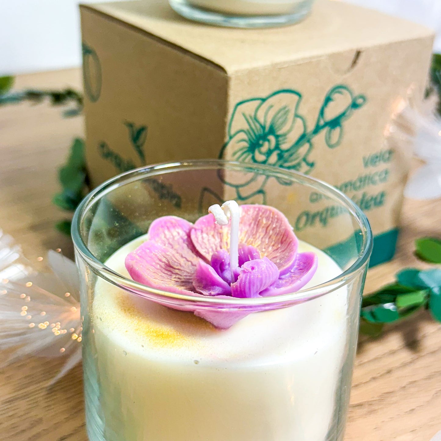 Vela aromática "Taipei" de Orquídea